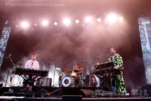 HOT CHIP - 2023-06-28 - PARIS - Parvis de l'Hotel de Ville - Joe Goddard - Alexis Taylor